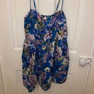 Tropical Print Sundress